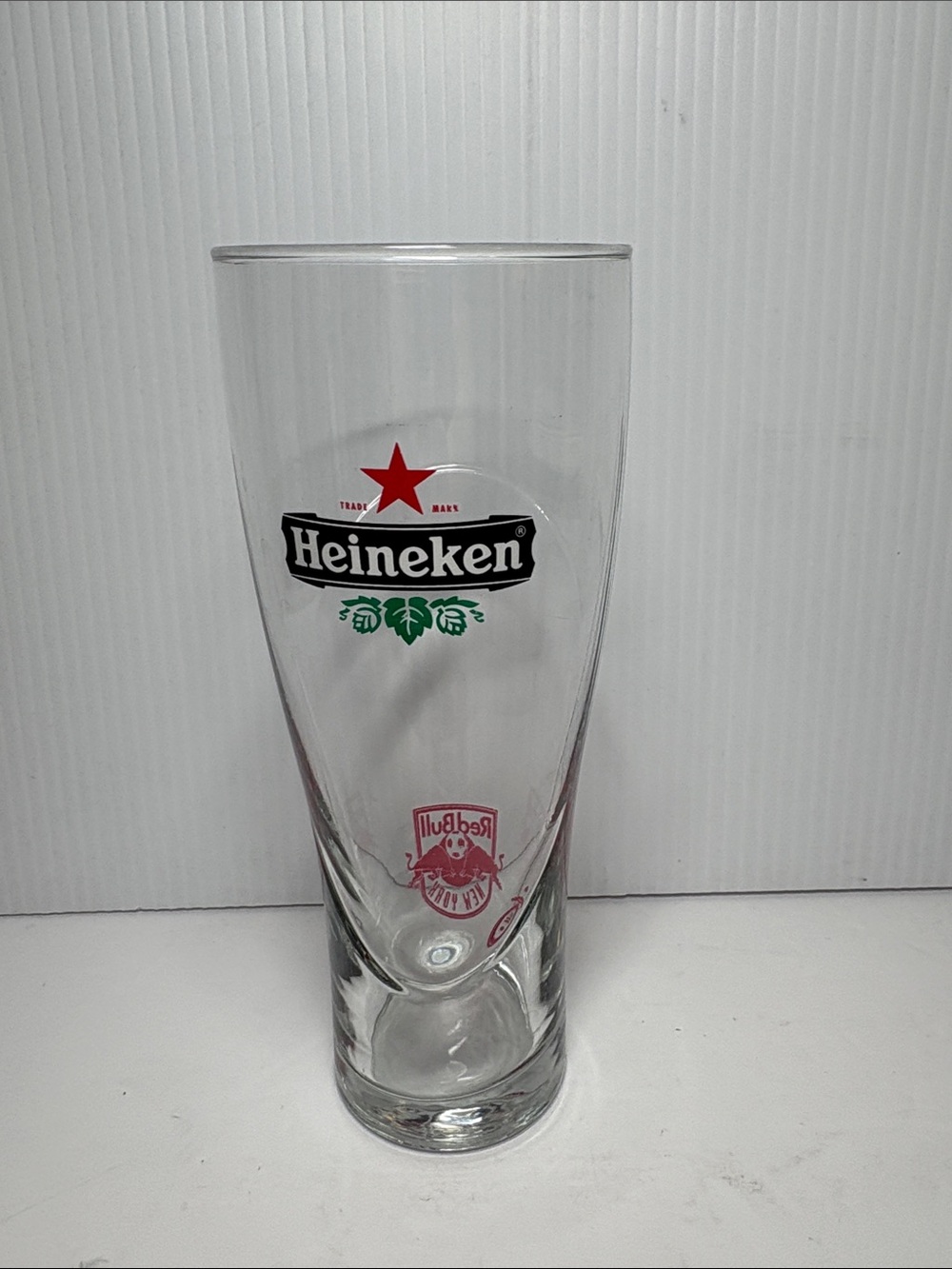 Heineken Re Bulls New York Beer Glass